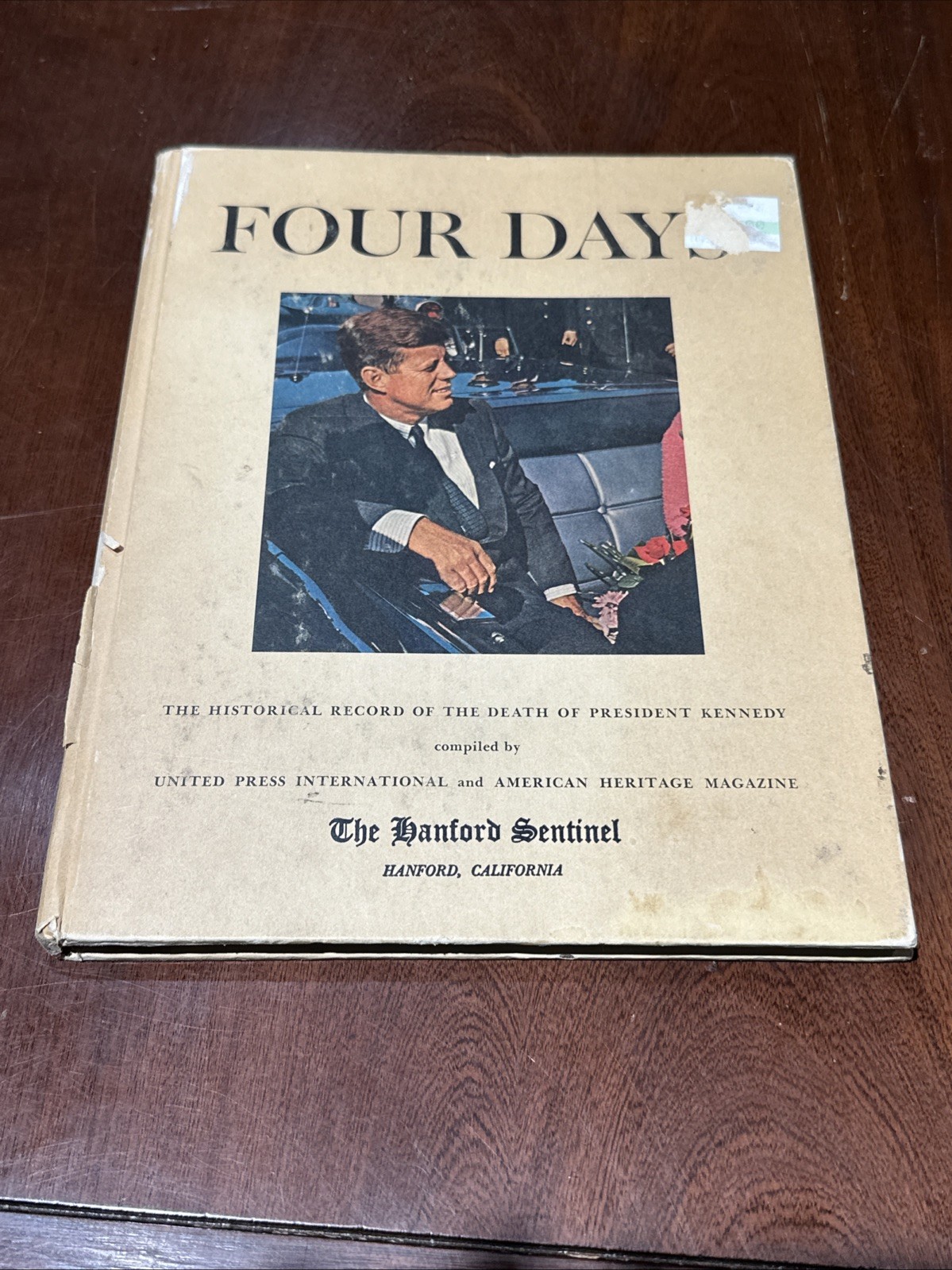 Four Days Kennedy HC Book United Press 1964 B-111325