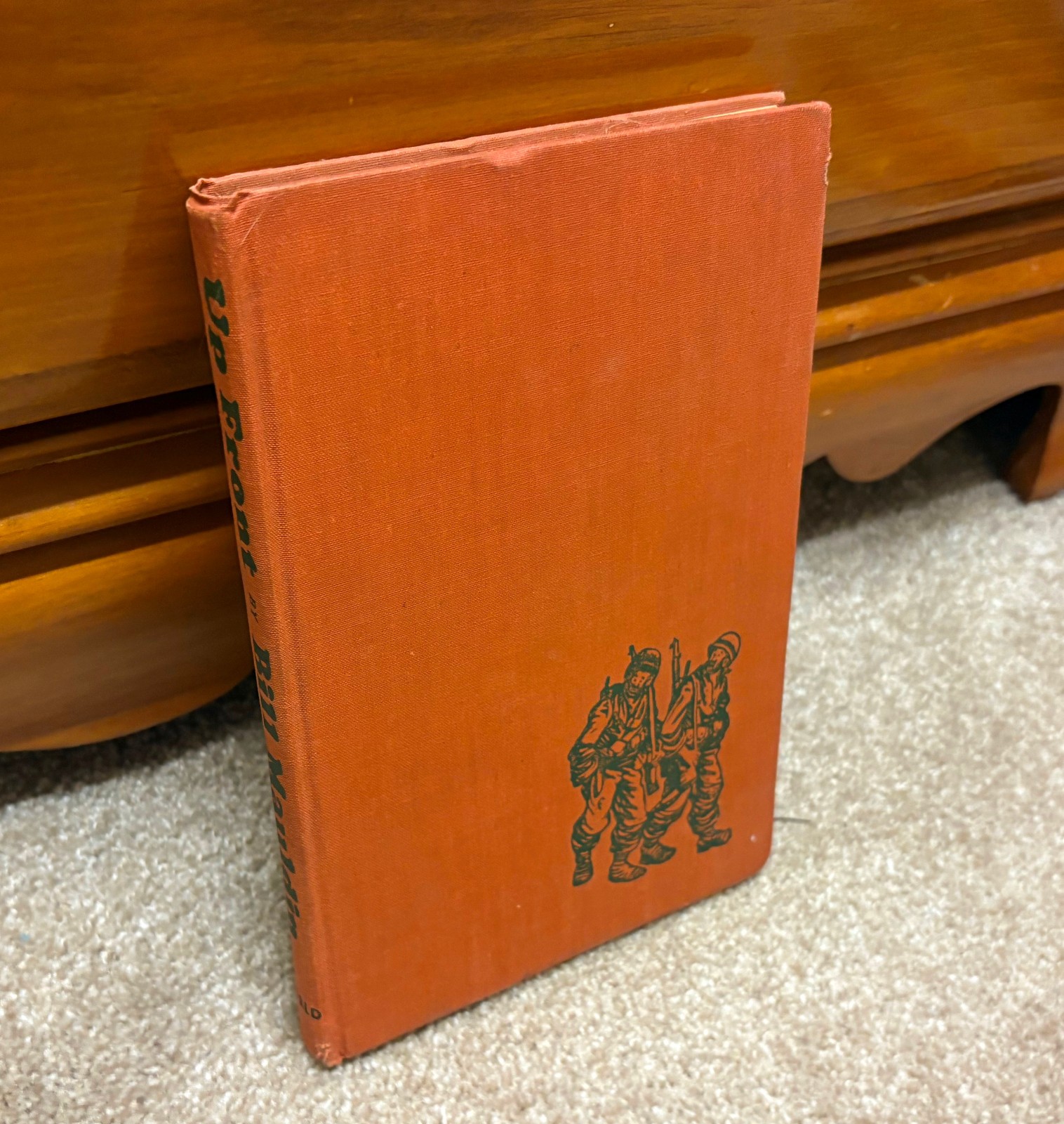 Up Front 1945 by Bill Mauldin Hardcover Book World Publishing Company