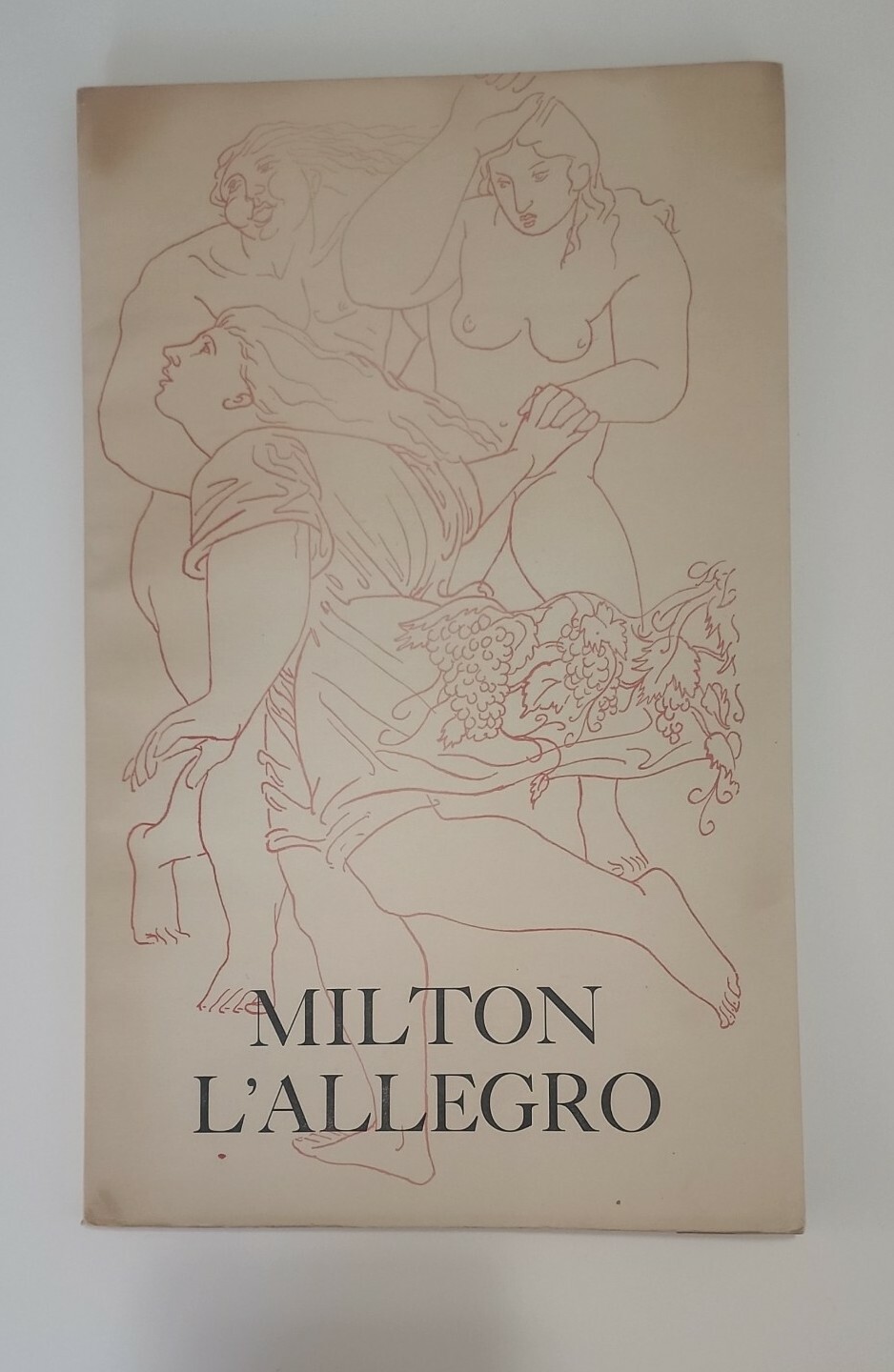 Vintage 1947 John Milton L’Allegro Il Penseroso Illustrated by Bernard Meninsky