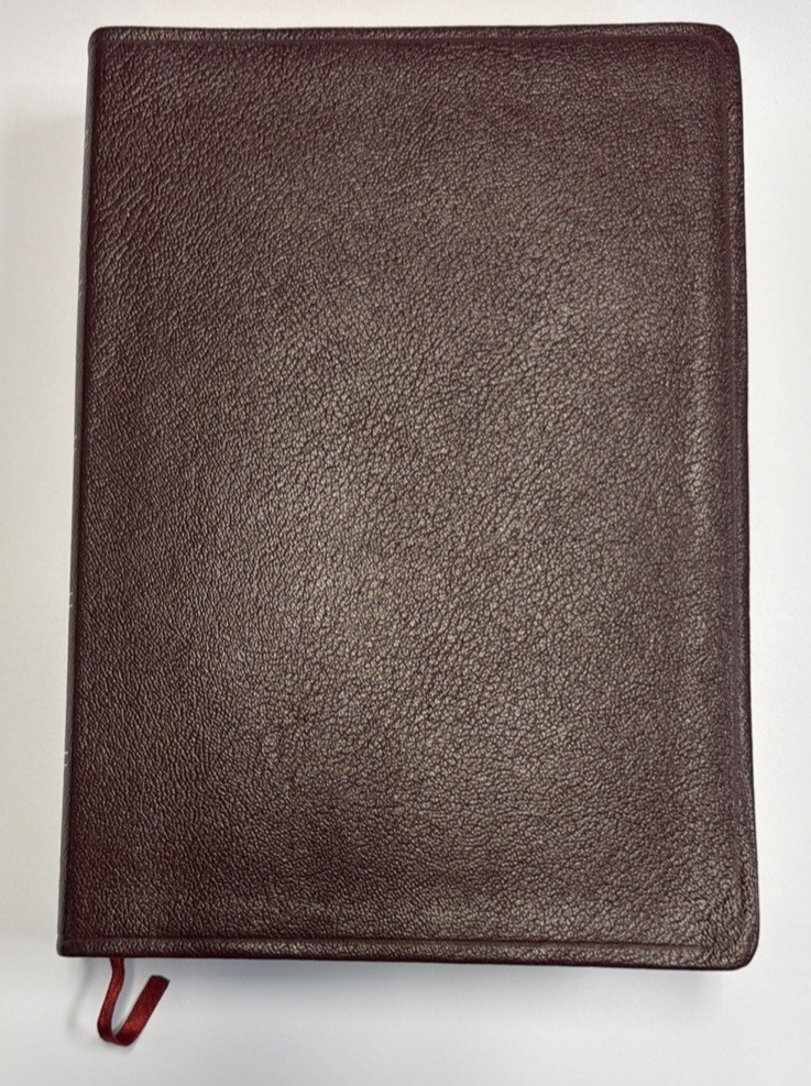 Holy Bible NASB Updated Edition Giant Print Red Letter Genuine Leather