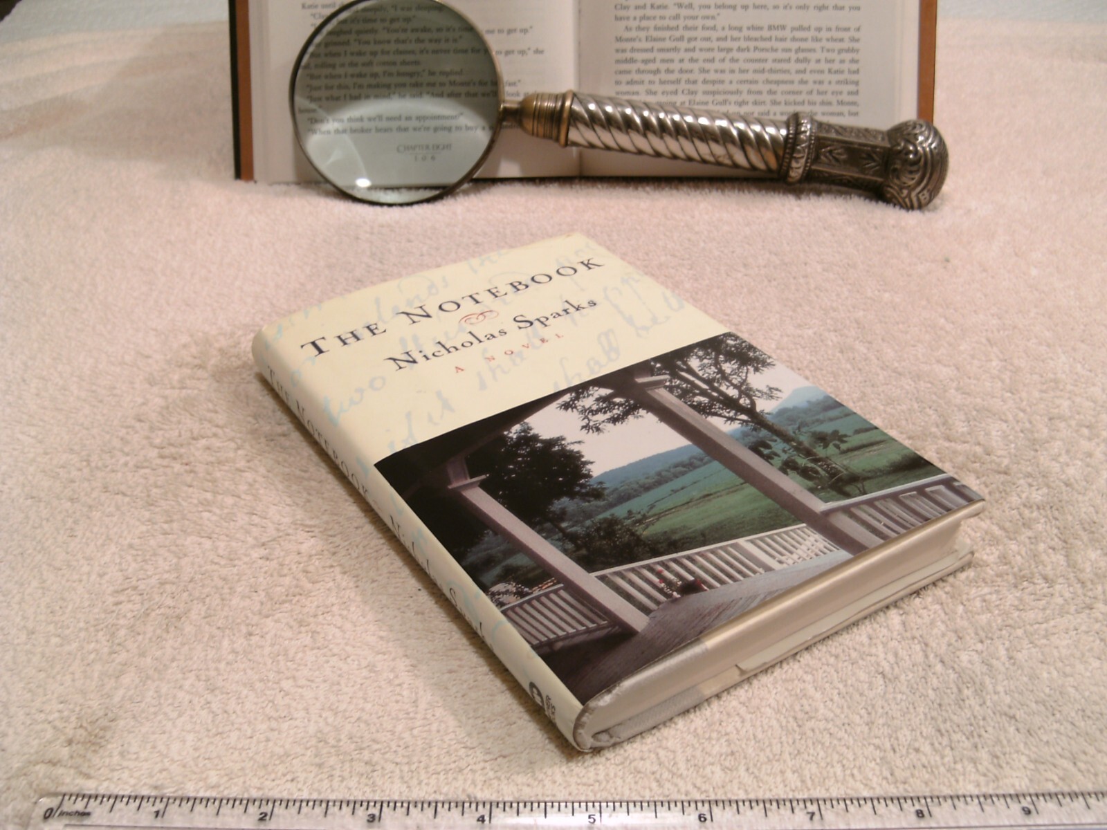 Nicholas Sparks *THE NOTEBOOK* HC/DJ First Edition-3rd Printing