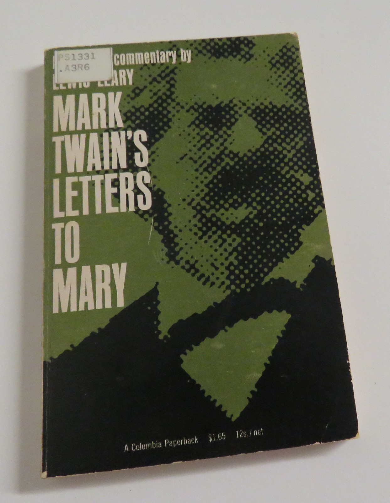 Mark Twain’s Letters to Mary by Lewis Leary 1963 Vtg Paperback