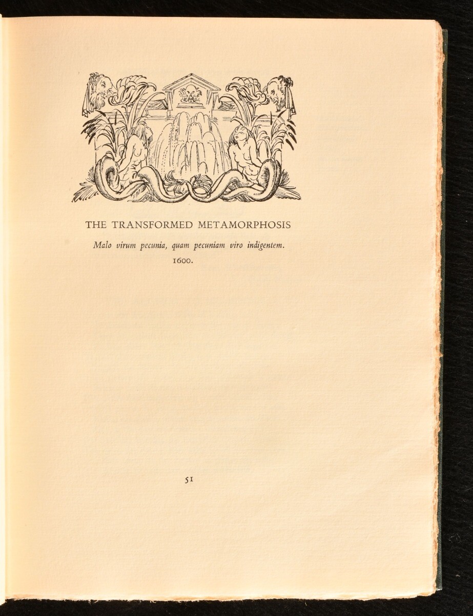 1929 The Works of Cyril Tourneur Allardyce Nicoll Illustrated Limited Edition