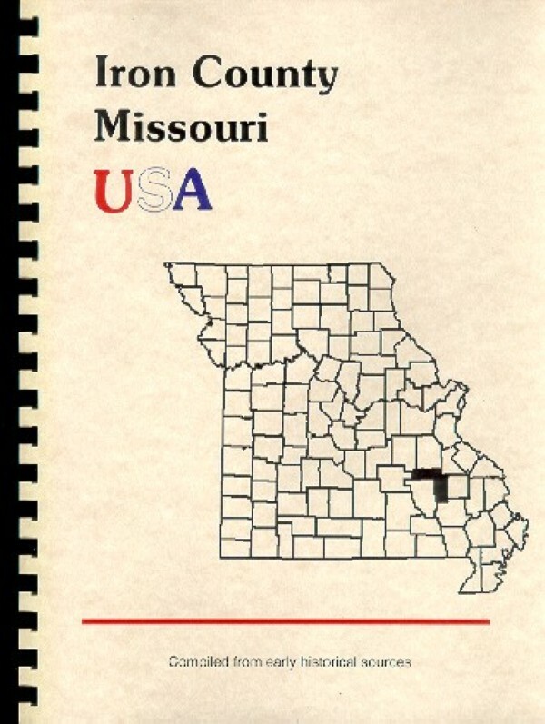 MO Iron County Ironton Arcadia 1888 History of Southeast Missouri w/ Biographies