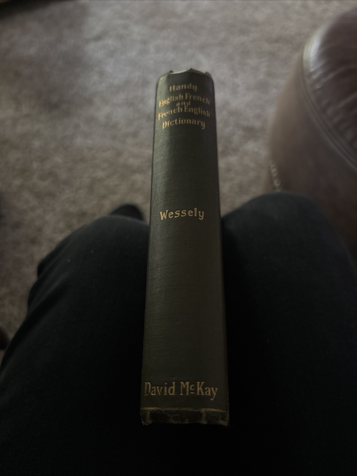 Handy English French and French English Dictionary Vintage 1922