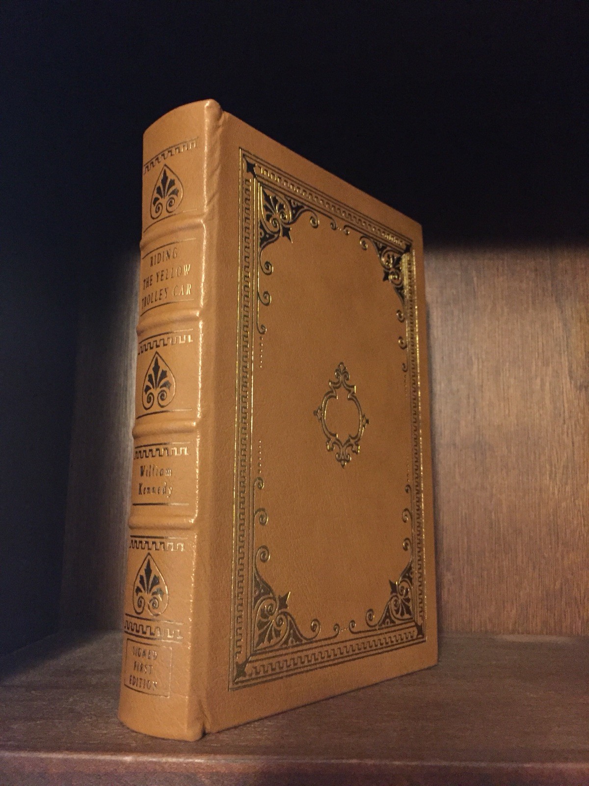 Easton Press Riding the Yellow Trolley Car, William Kennedy, Signed 1st