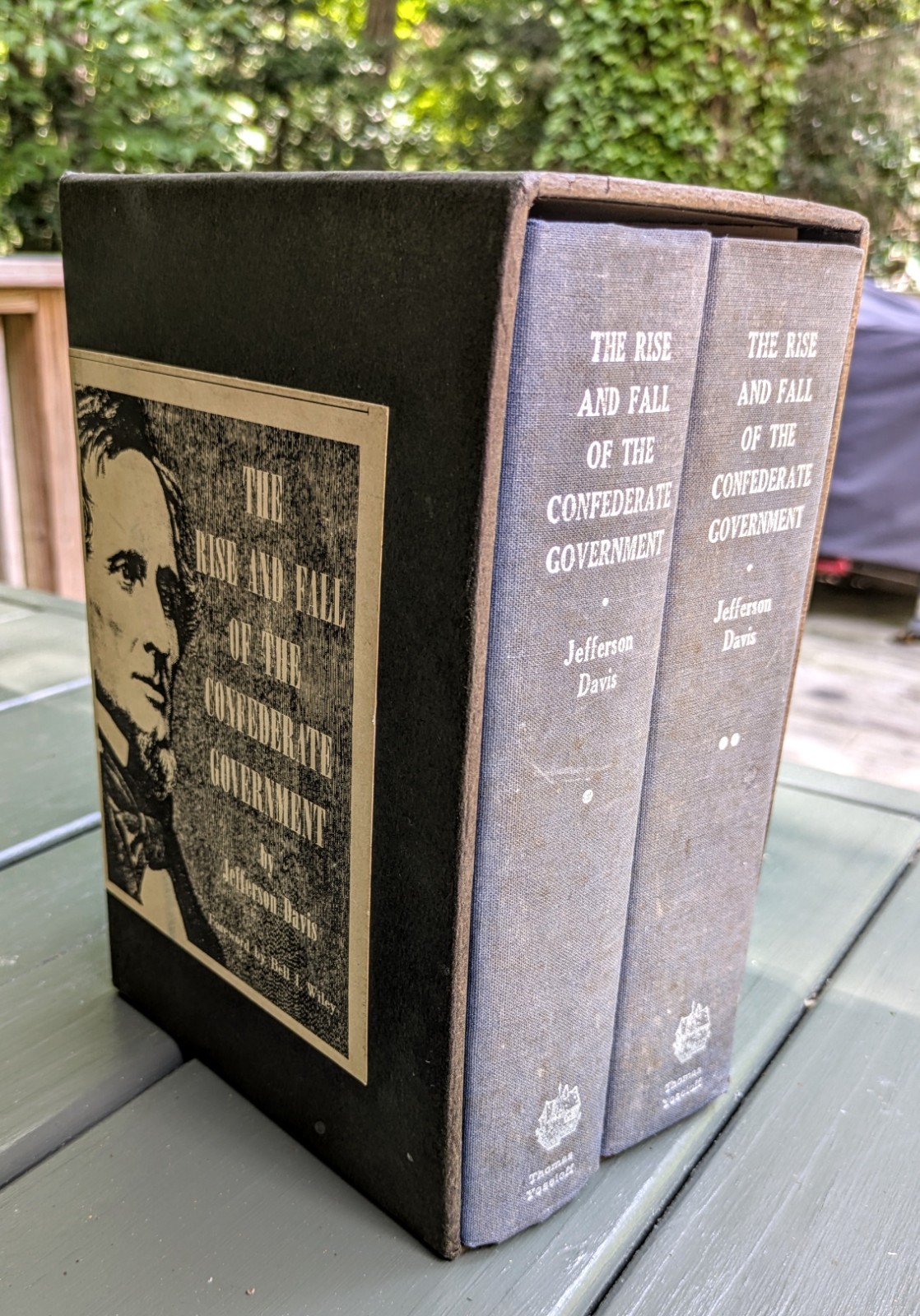 The Rise and Fall of the Confederate Government / Jefferson Davis 1958 2-Vol Set
