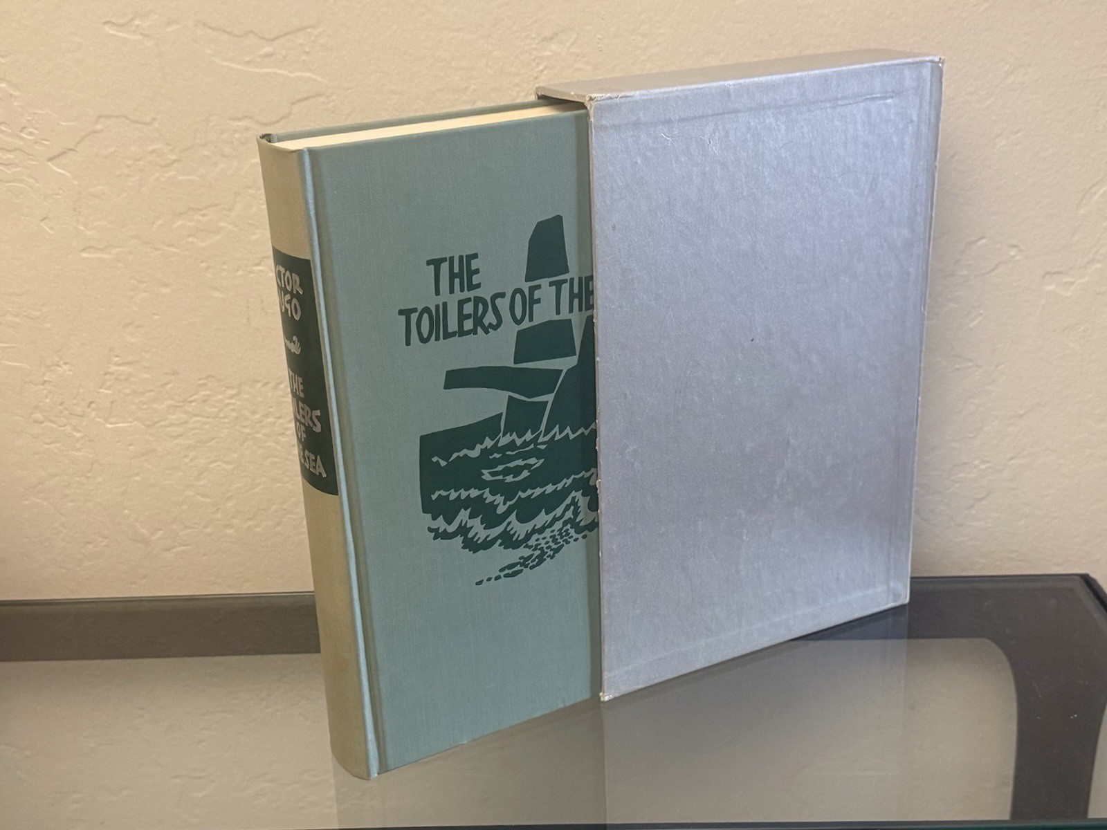 The Toilers of the Sea by Victor Hugo 1961 HC / SLIP / Illus. T. Marangoni