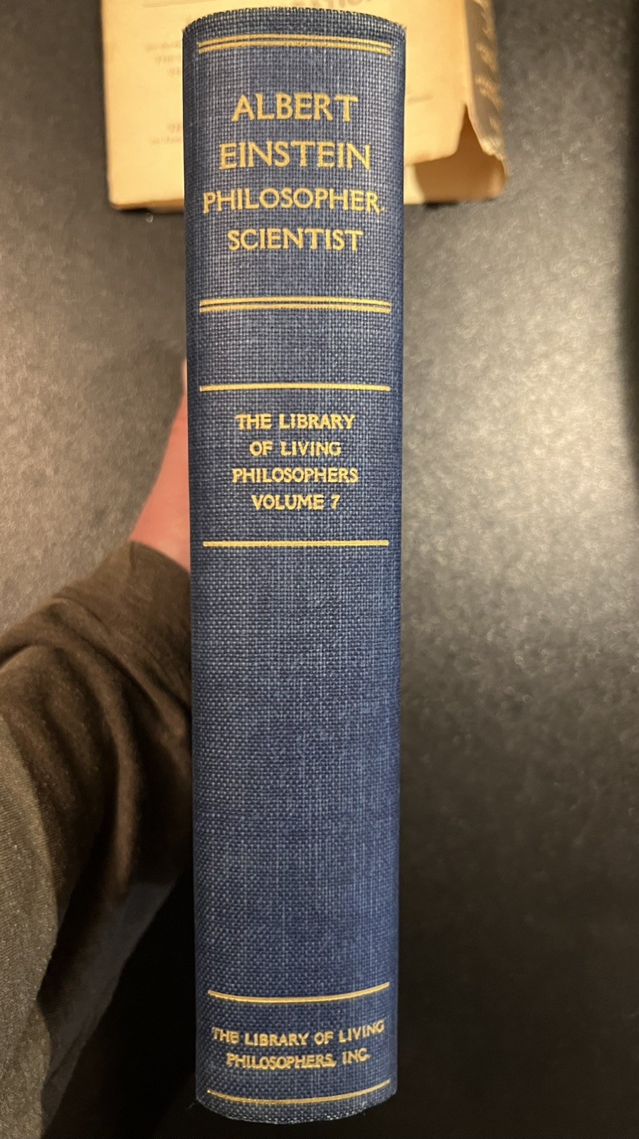 Albert Einstein Philosopher ~ Scientist by Paul Schilpp HC/DJ 1st Edition 1949
