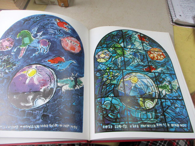 THE JERUSALEM WINDOWS,1967,Marc Chagall,Jean Leymarie,1st Revised Ed,Illust,DJ
