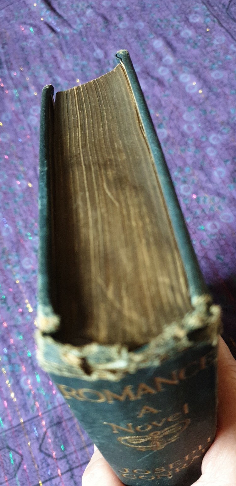 Romance, A Novel ~ Joseph Conrad ~ 1925 Medallion Edition Plus Printed Signature