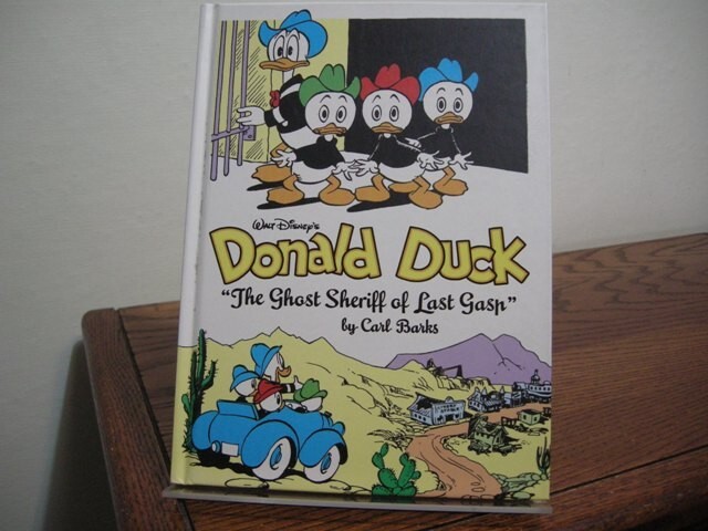 Walt Disney’s Donald Duck Ghost Sheriff of Last Gasp Barks First Printing 2016