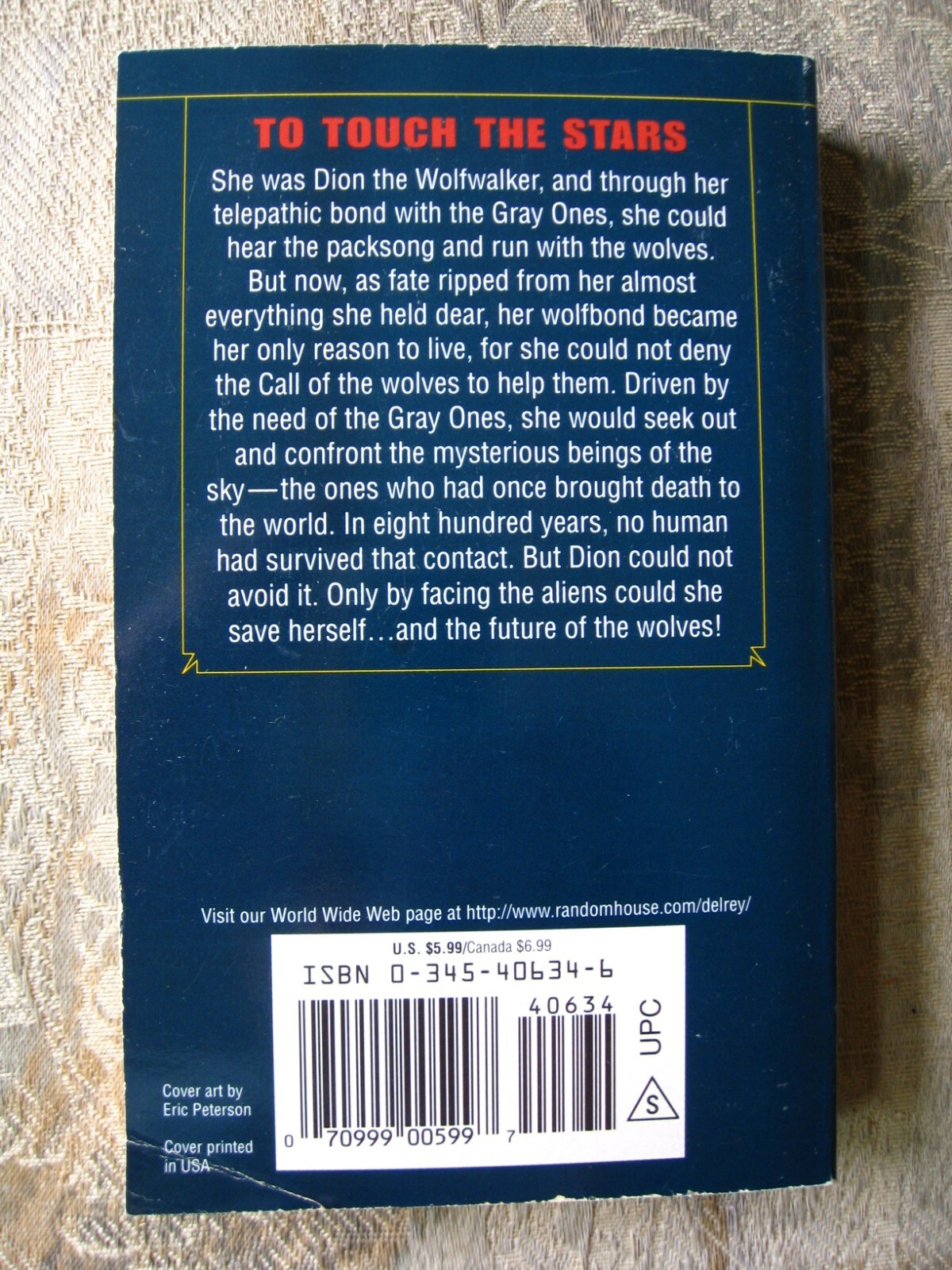 Tara K. Harper – Wolf’s Bane (Wolfwalker #4) – 1997 – paperback