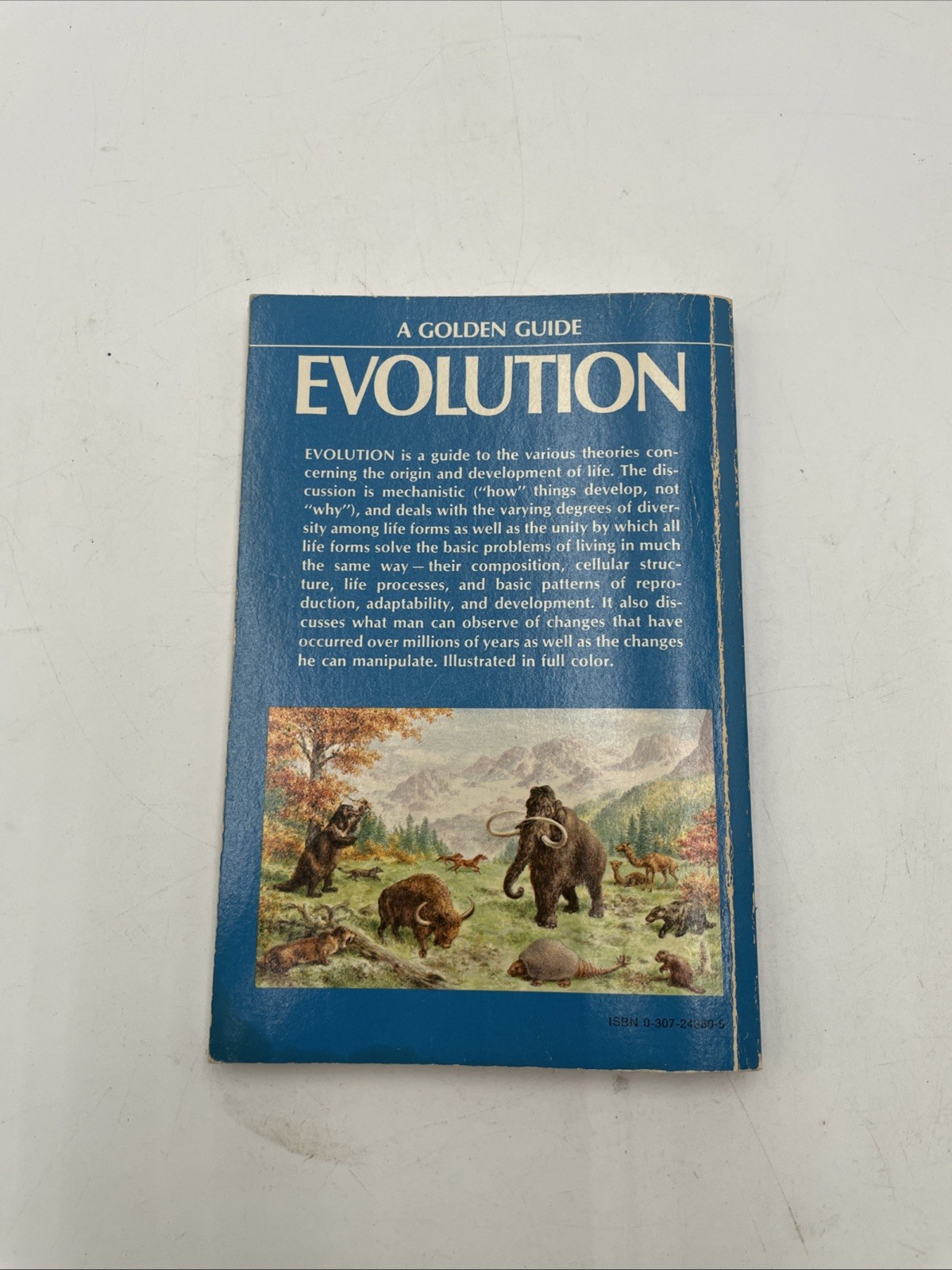 Evolution: A Golden Guide By Rhodes (1974) Golden Press Mini Book