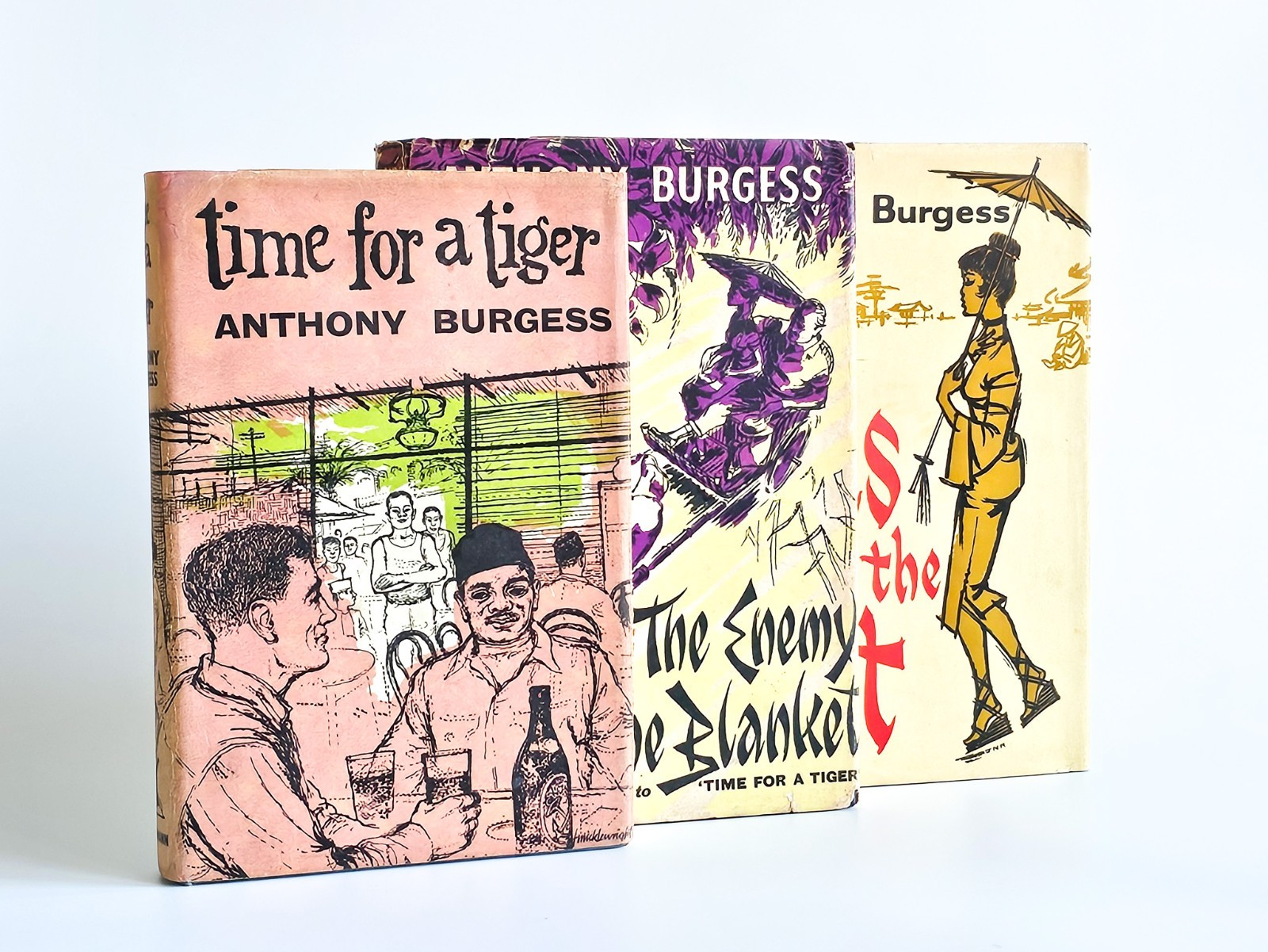 Burgess, Anthony: The Malayan Trilogy – First Editions with Author Inscription