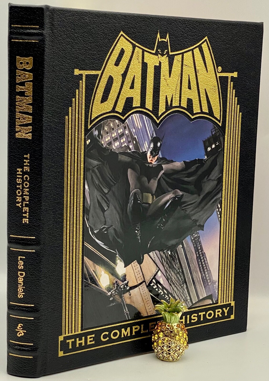 Easton Press BATMAN The COMPLETE HISTORY Collectors DELUXE Edition DC COMICS OOP