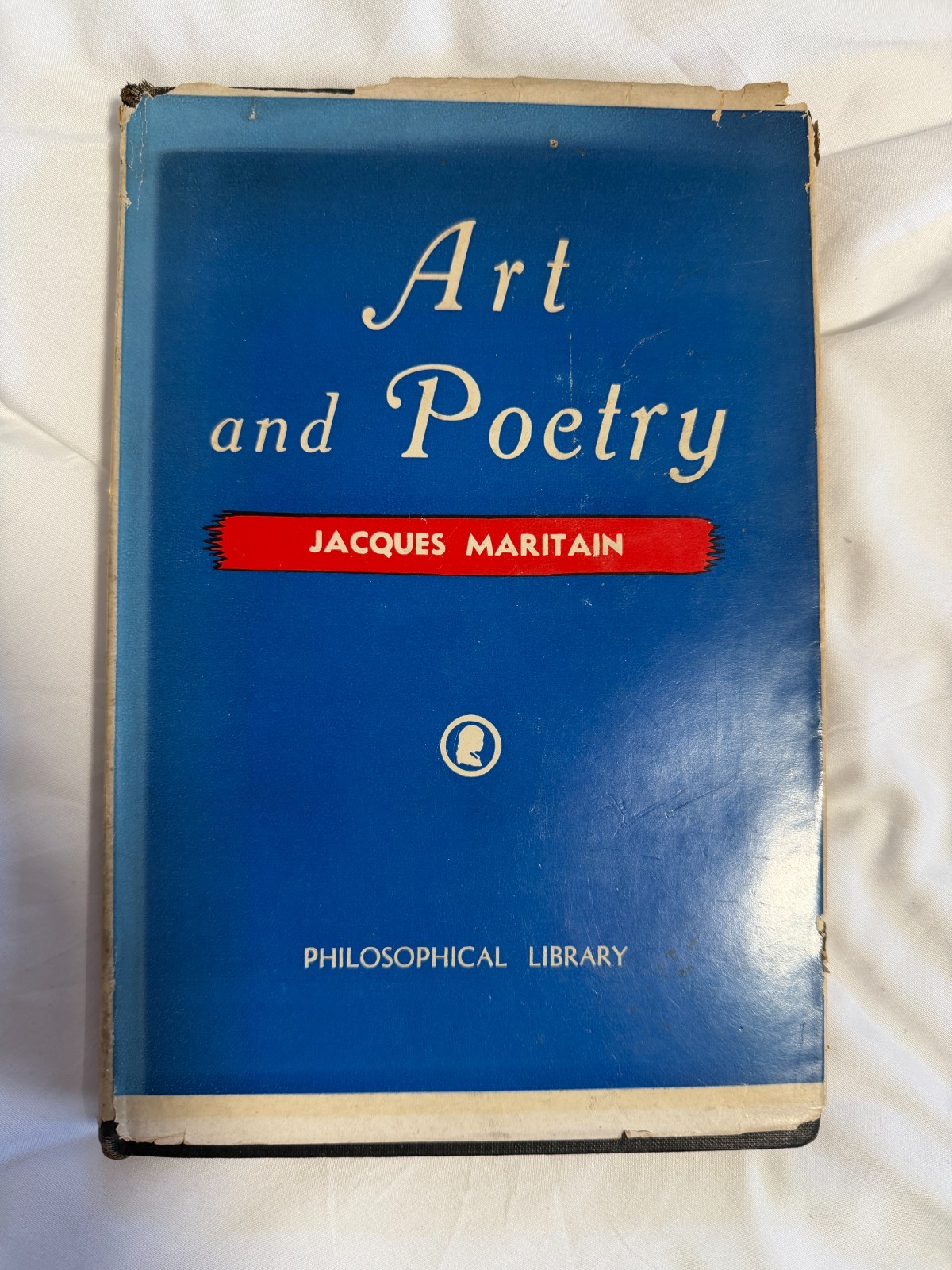 Art and Poetry Jacques Maritain 1943 Philosophical Library HC w/ DJ Rare