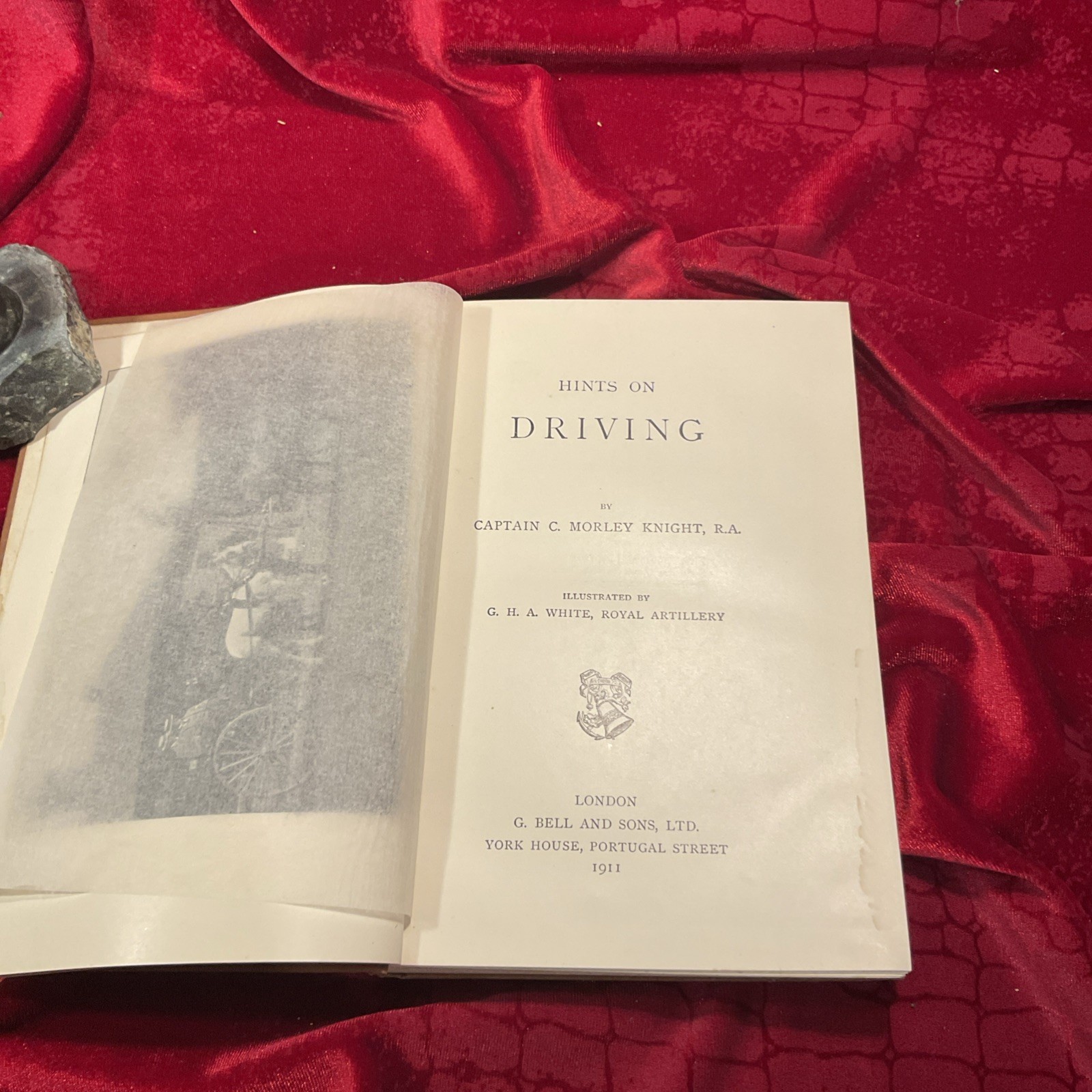 Hints on Driving; by Captain C. Morley Knight – 1911- G Bell, Carrige Driving, I