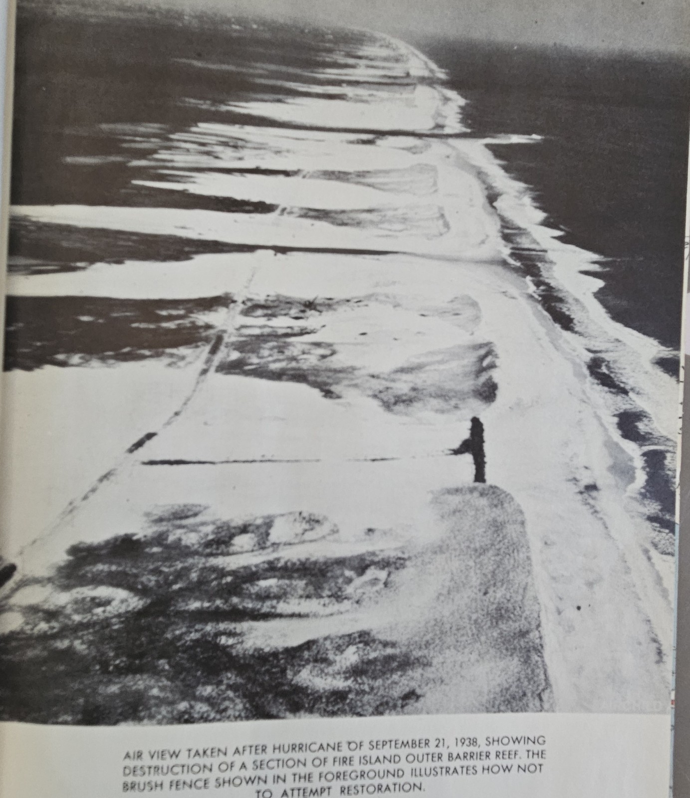 Rare 1938 REPORT HURRICANE ROBERT MOSES Long FIRE ISLAND LI Map & Photos Bridge