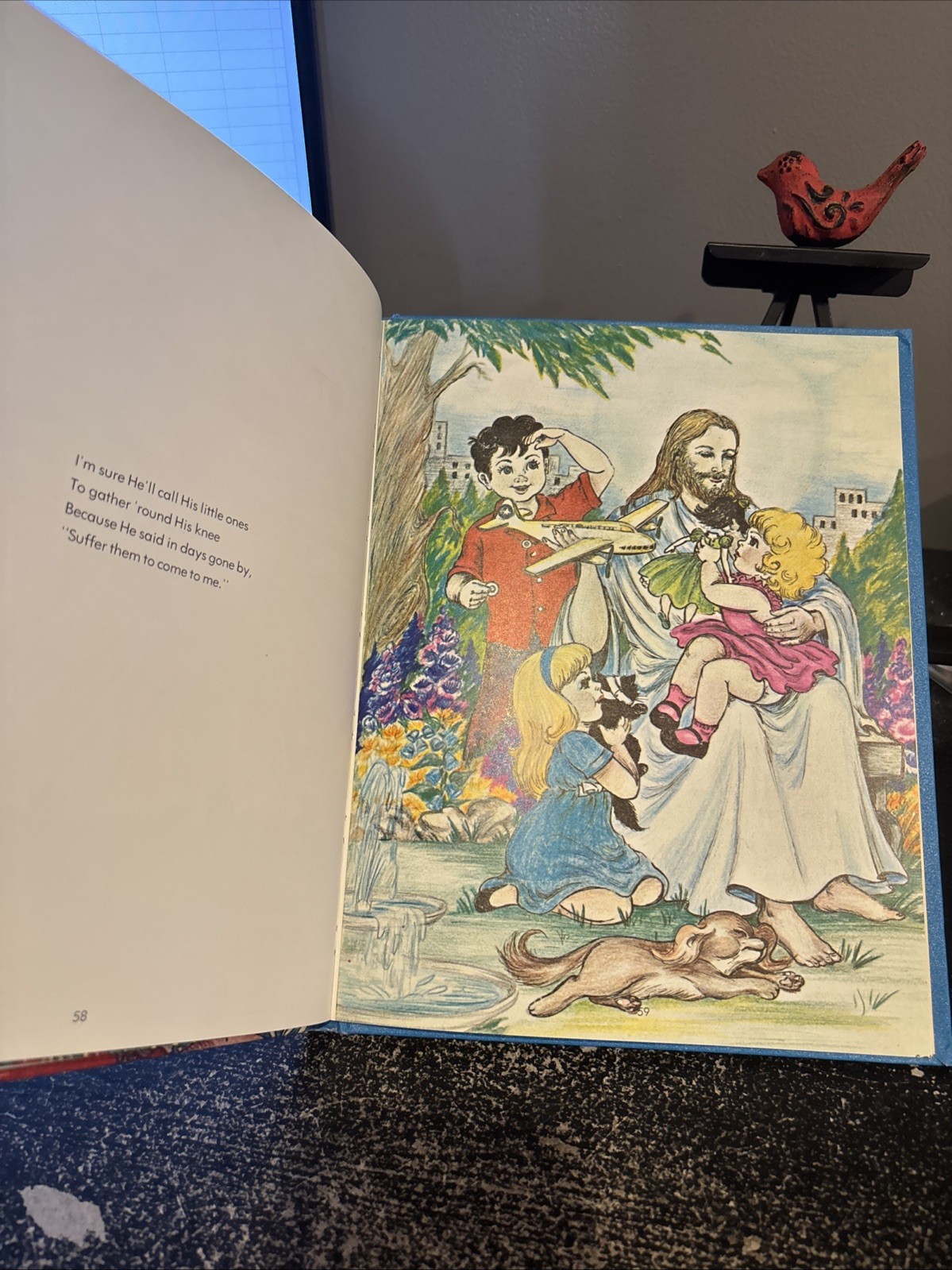 When He Comes Again Illustrated Children’s Book 1970 HC Edition