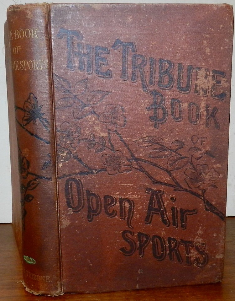1887 OPEN-AIR SPORTS, Baseball, Football, Basketball, Fishing, etc