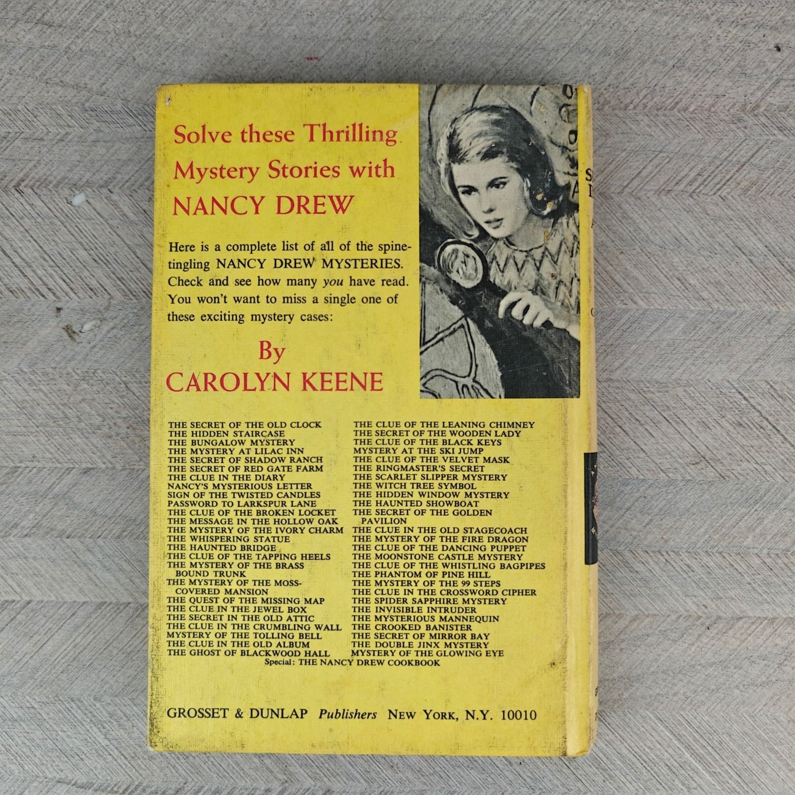 The Secret In The Old Attic Carolyn Keene Hardcover 1970 Nancy Drew Mystery