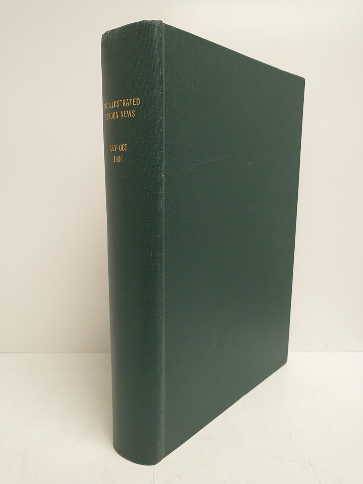 The Illustrated London News Bound Lot of 2: July-October 1934 January-March 1937