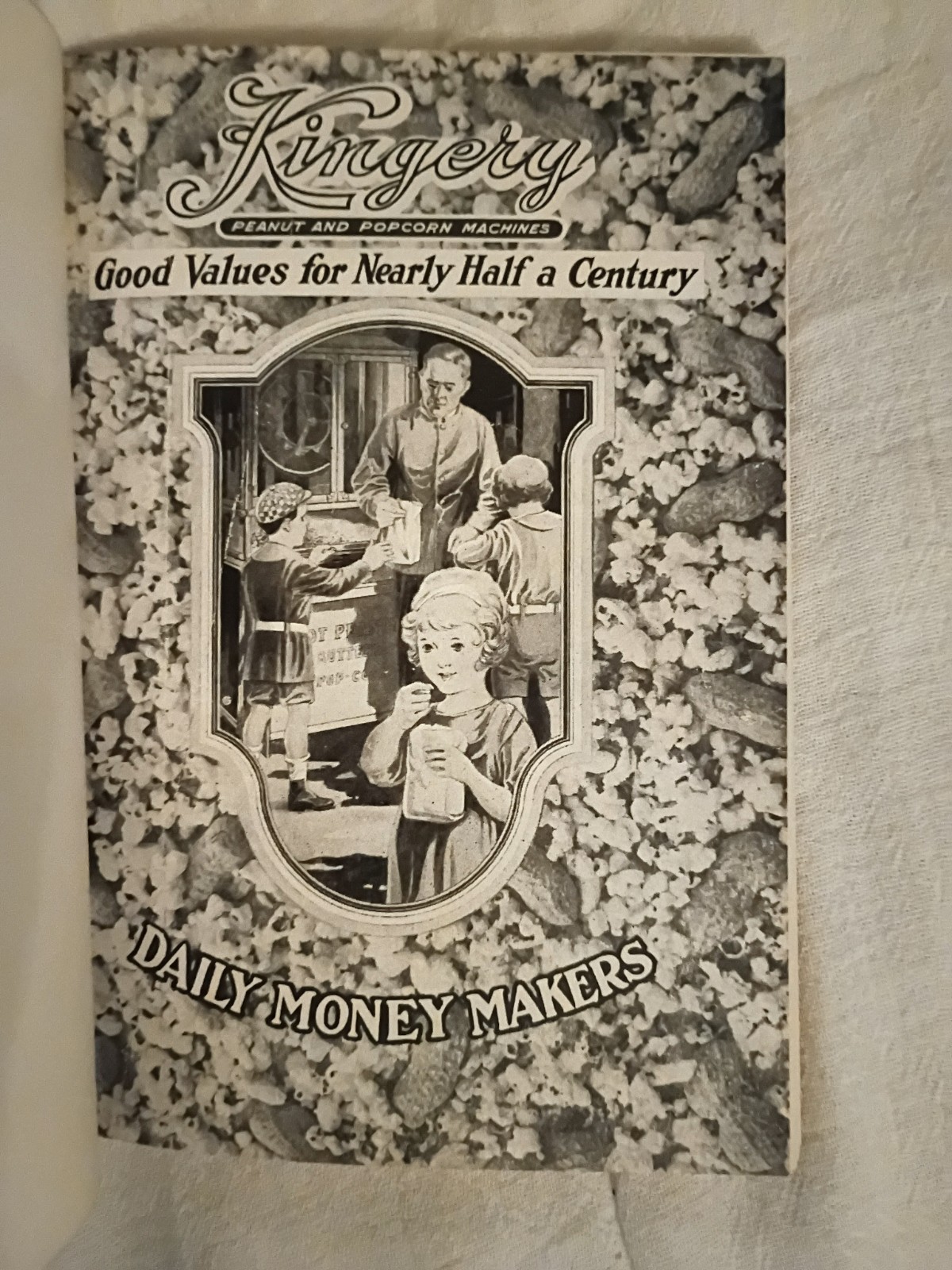 The Kingery Manufacturing Co. & The Bartholemew Co. Two Popcorn Machine Manufact