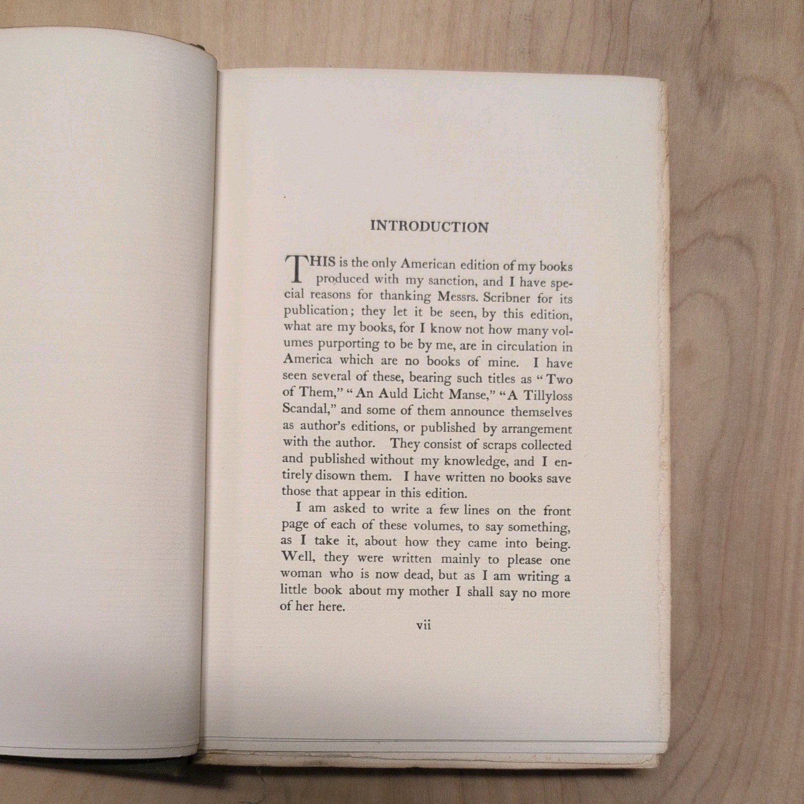 The Novels, Tales and Sketches of J. M. Barrie, Five Volumes 1896