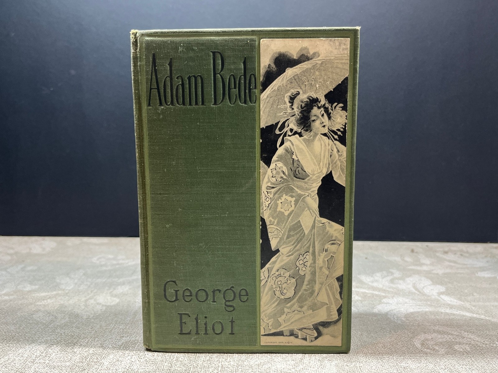 1887 Adam Bede by George Eliot Hardcover Hurst & Company Illustrated