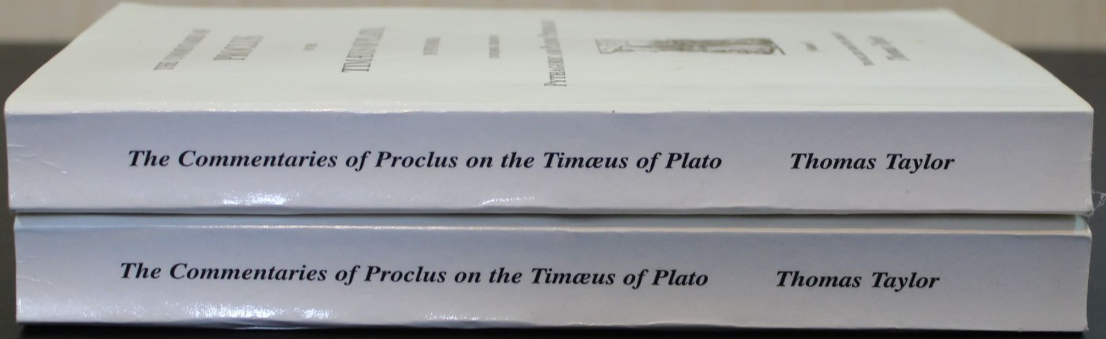 The Commentaries of Proclus on the Timaeus of Plato Vol 1 &2 Thomas Taylor Trans