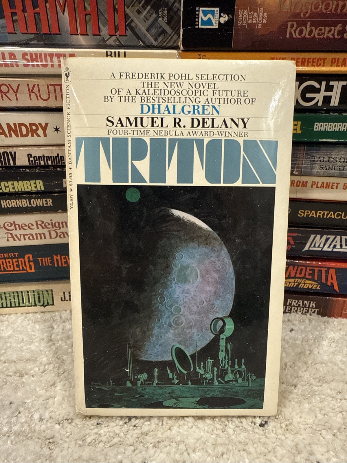 Triton by Samuel R. Delany, 1976 Bantam Paperback, Very Good Condition