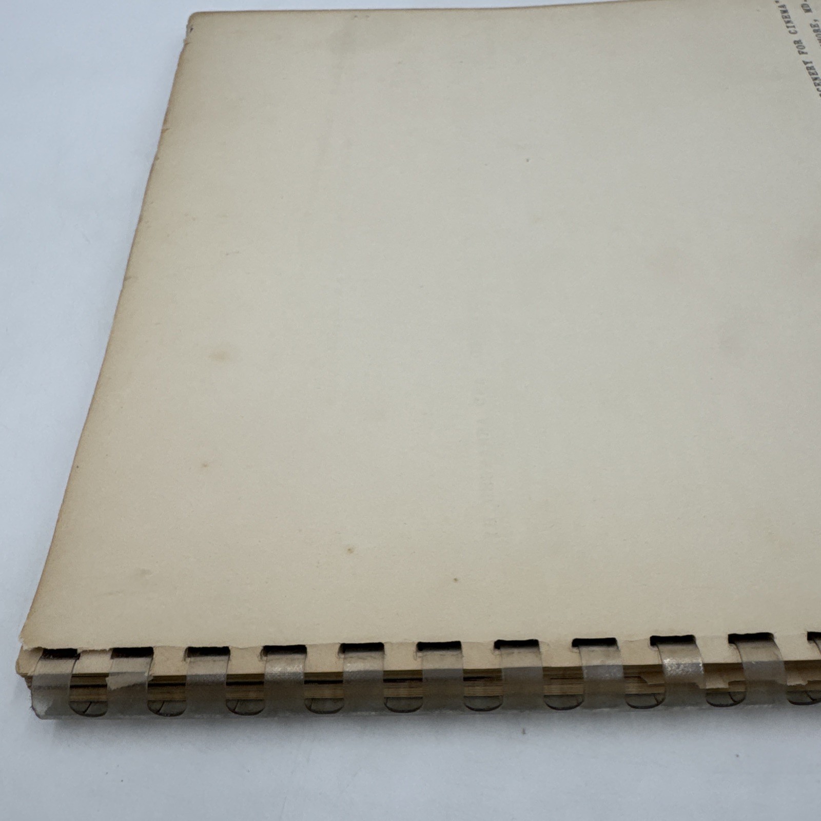 1942 Scenery for Cinema Catalog Baltimore Museum Art SIGNED Leslie Cheek Welles