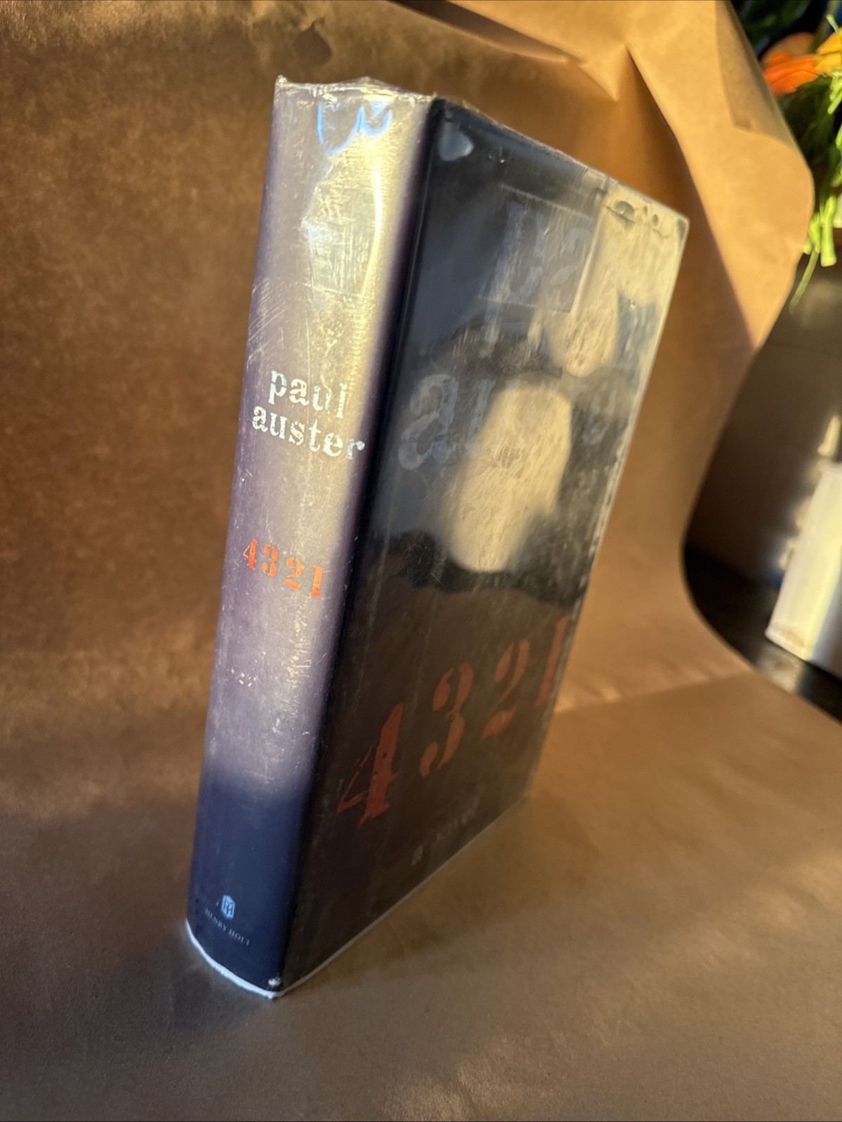 SIGNED – 4321 by Paul Auster – 1st/1st HCDJ 2017 – VG