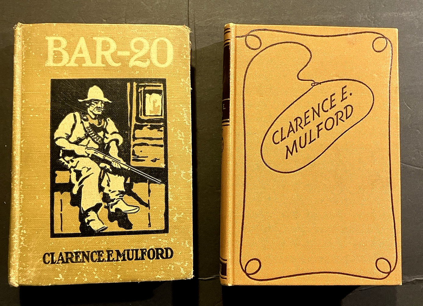 Bar-20 Clarence Mulford Hopalong Cassidy 1907 HC Book Lot Trail Dust Vintage