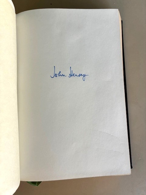 Franklin Library THE WALL signed by John Hersey Leather Limited Edition 1982