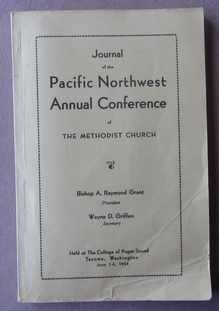 1954 Methodist Church Pacific Northwest Annual Conference Tacoma WA Photos Rolls