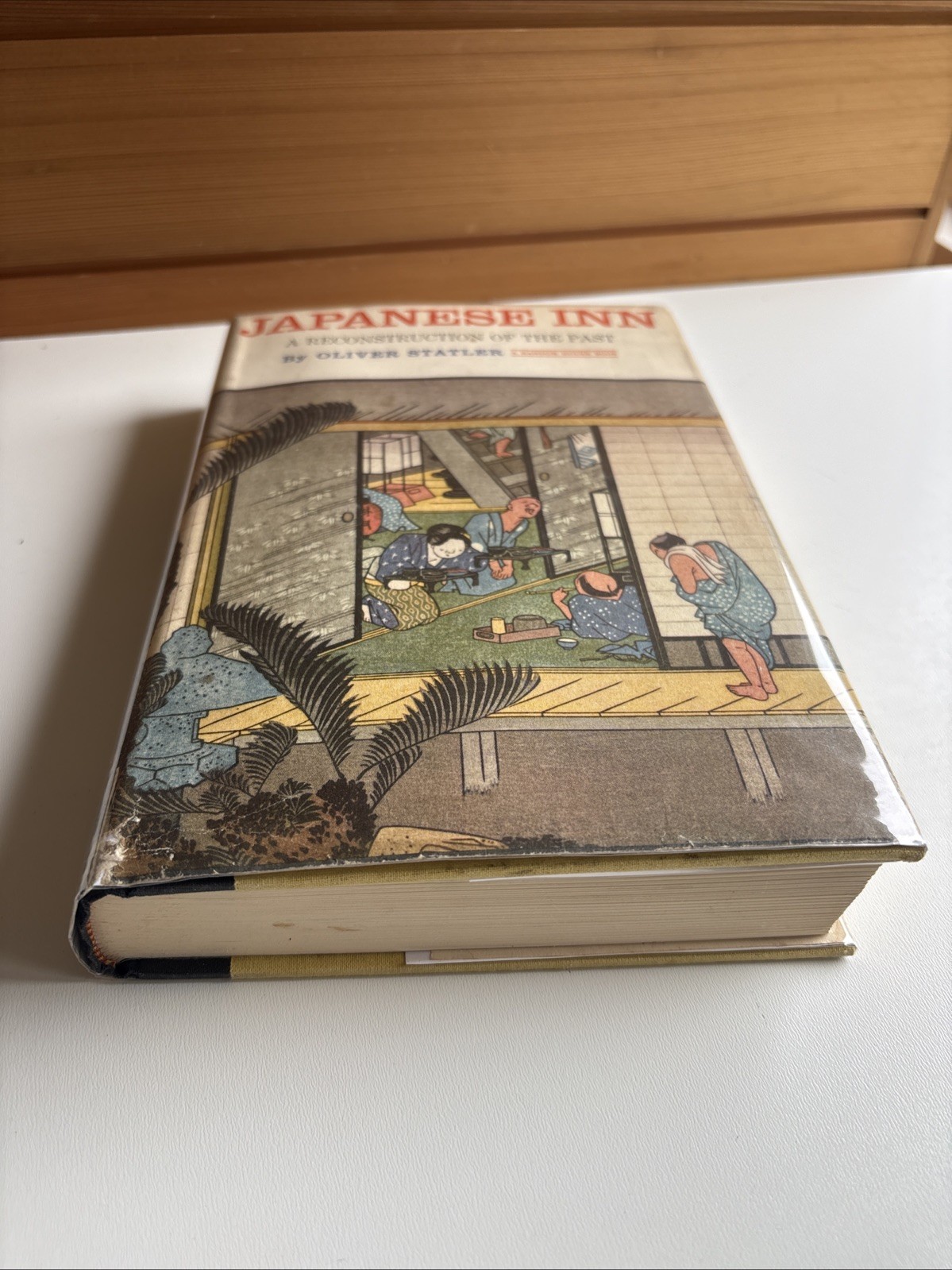 Japanese Inn by Oliver Statler 1961 1st ed/1st print hardcover dust jacket
