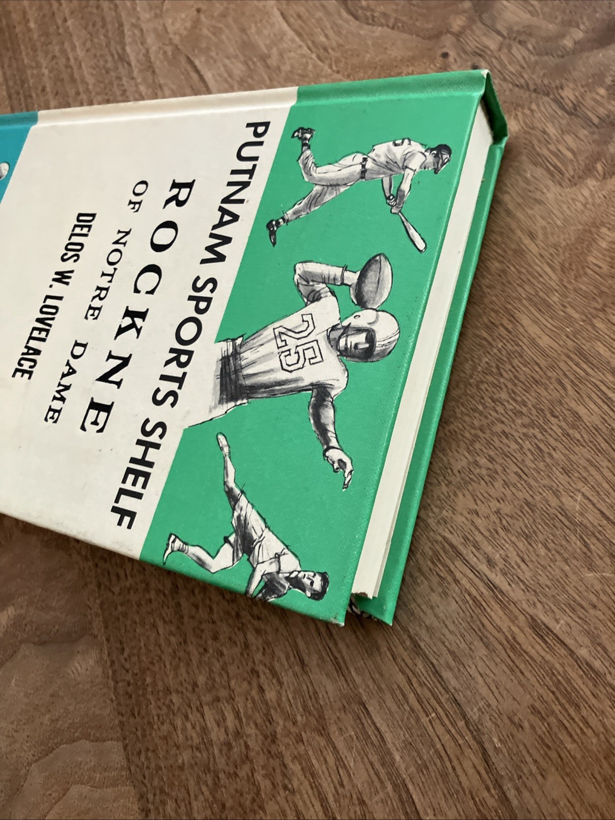 Putnam Sports Shelf Rockne of Notre Dame by Delos Lovelace 1931 HC Vintage