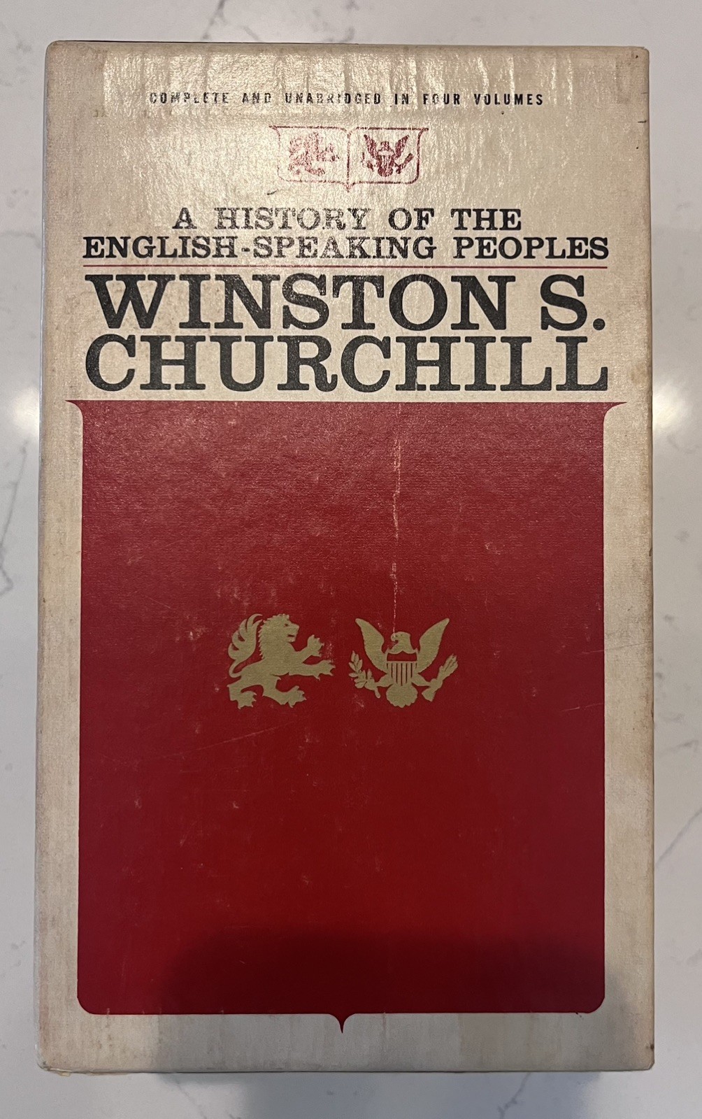 A History of the English Speaking Peoples, Winston Churchill, Box Set PPBK 1963