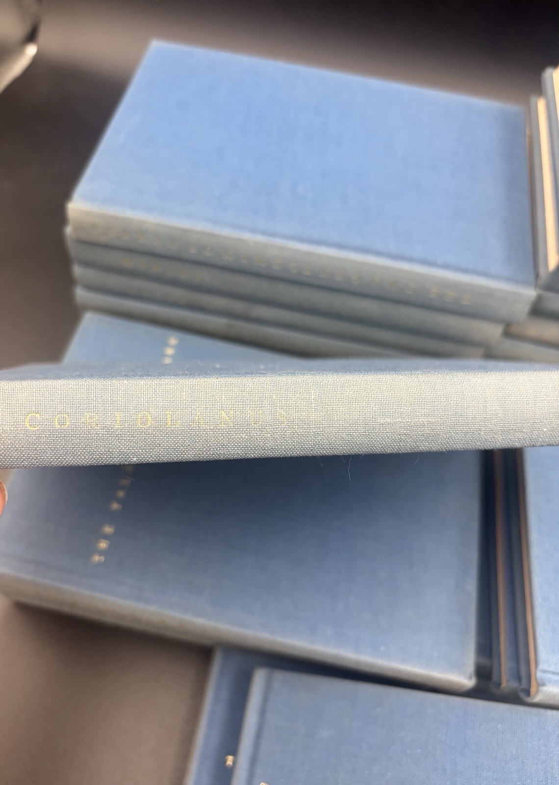 The Yale Shakespeare, 30 Volumes Blue Hardcovers University Press 1922-1965