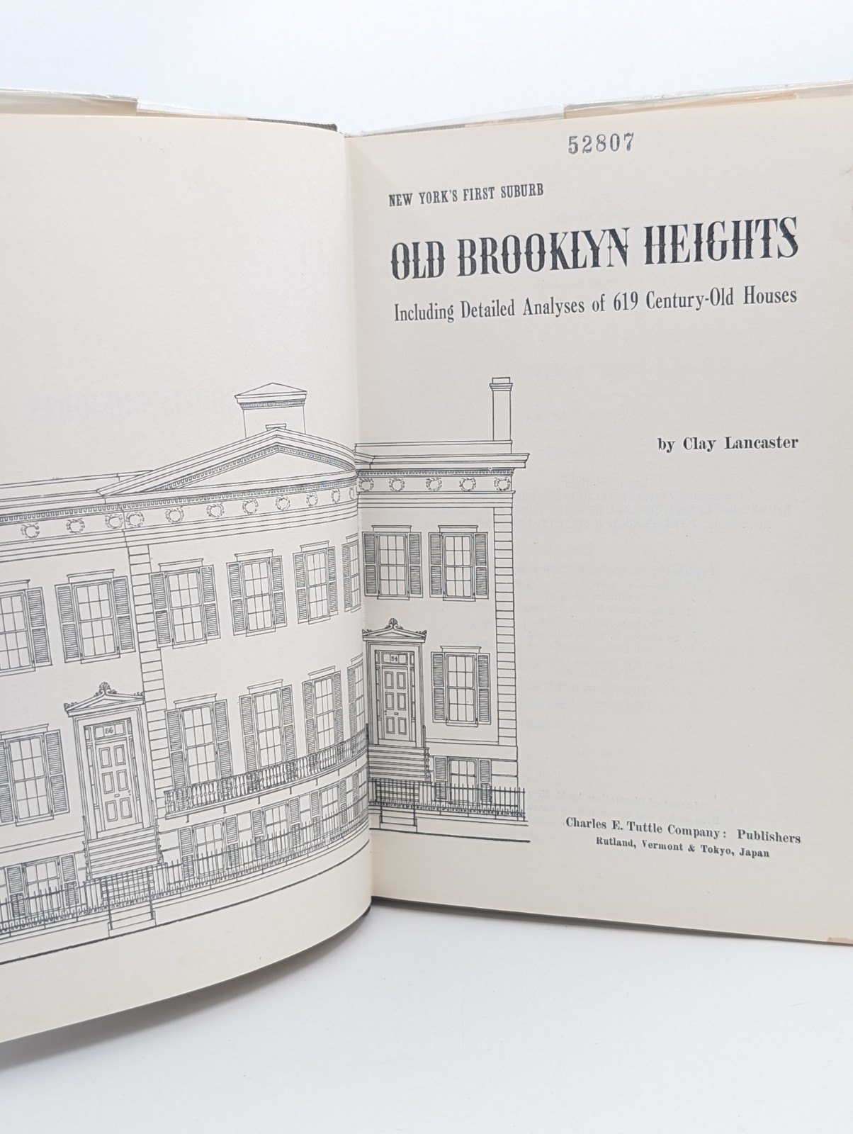 Old Brooklyn Heights Clay Lancaster Architecture NY Historic Houses Reference