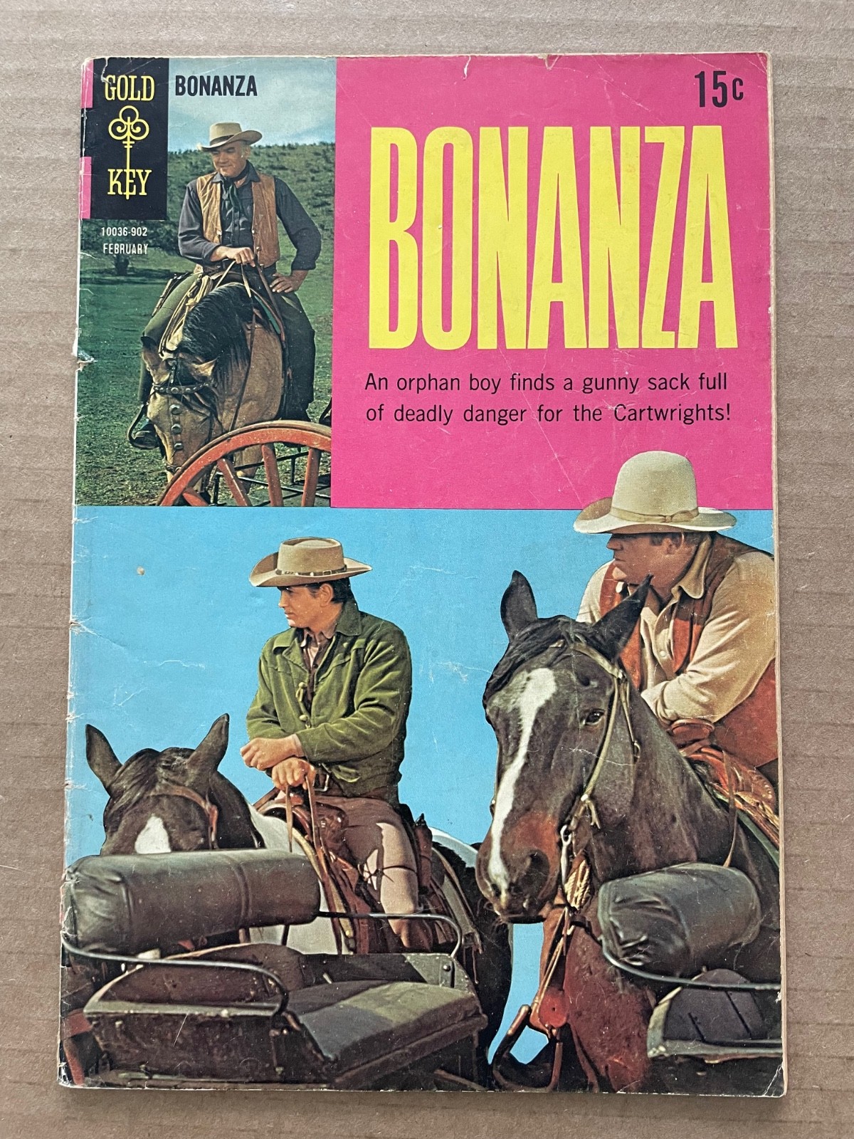Vintage BONANZA Comic Book #31 February 1969