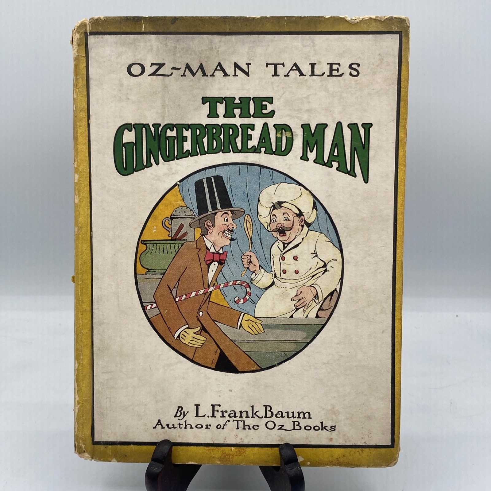 1917 L. Frank Baum The Gingerbread Man Oz-Man Tales Series – Ozbooks RARE!
