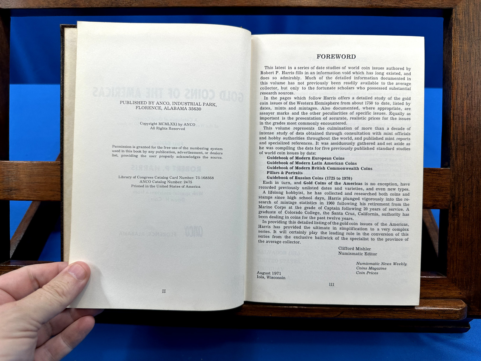 Gold Coins of the Americas with Values- Robert P. Harris, 1971
