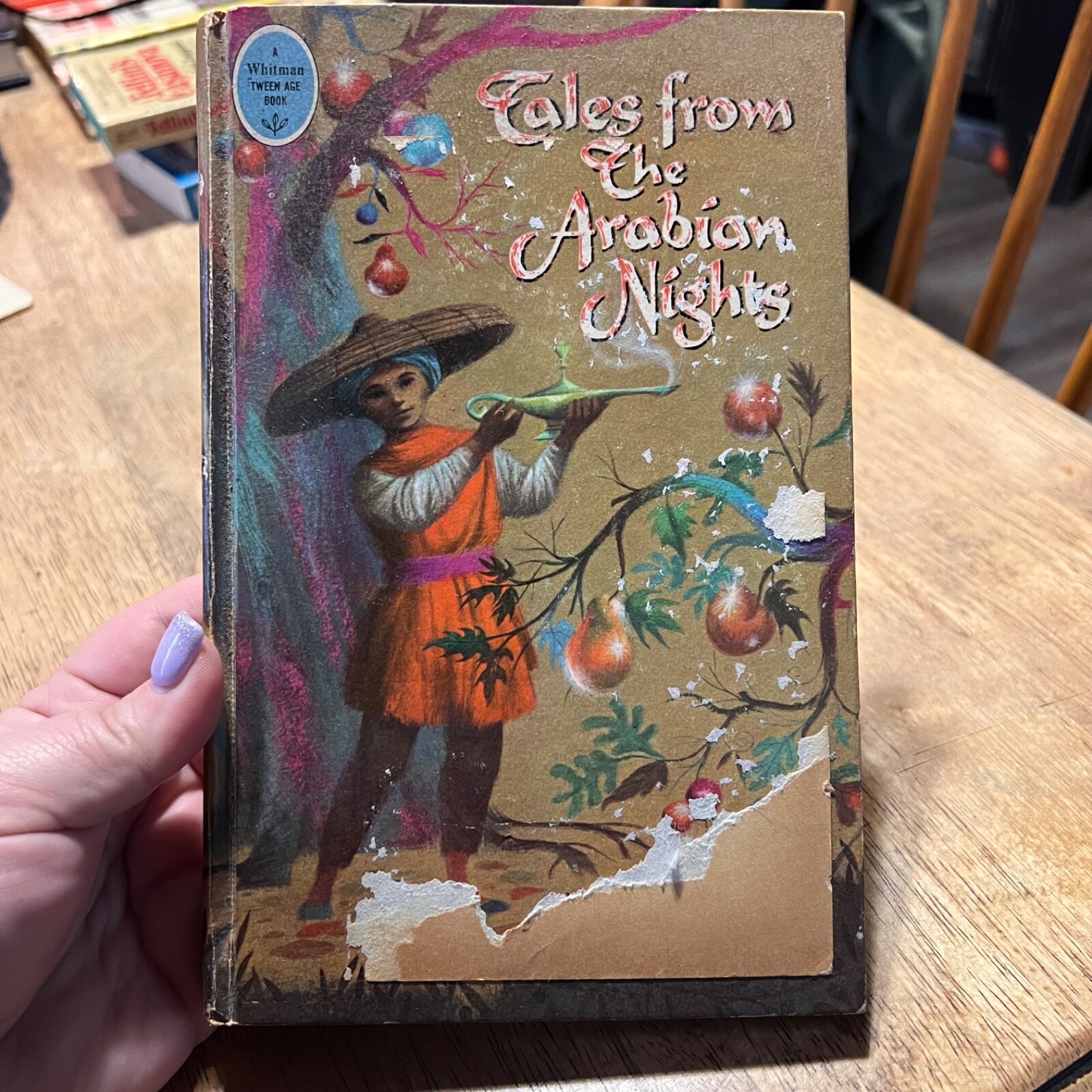 1965 Tales from The Arabian Nights Hardcover Whitman Publishing Tween Age Book