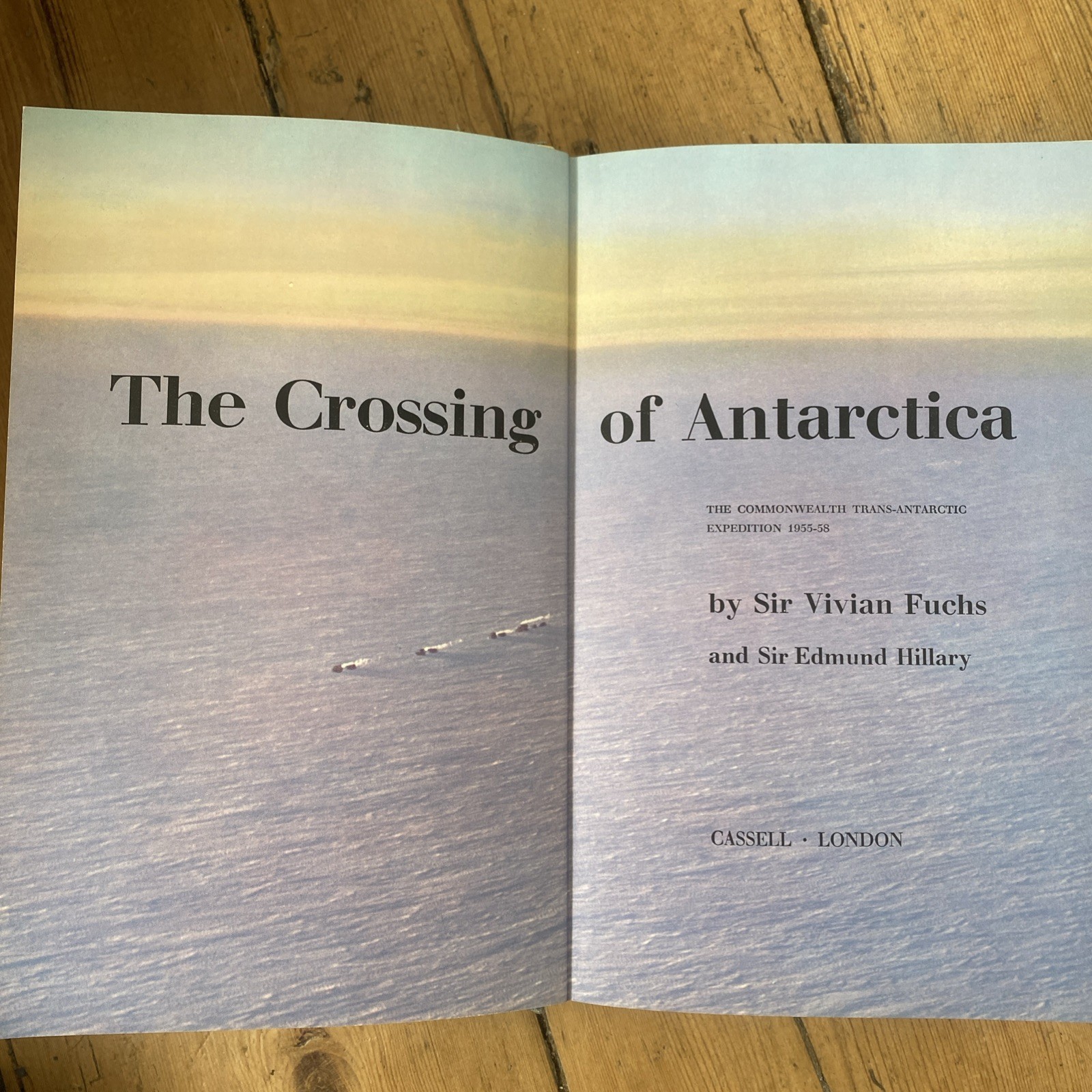 The Crossing of Antarctica Hardcover Vintage Sir Vivian Fuchs, Edmund Hillary