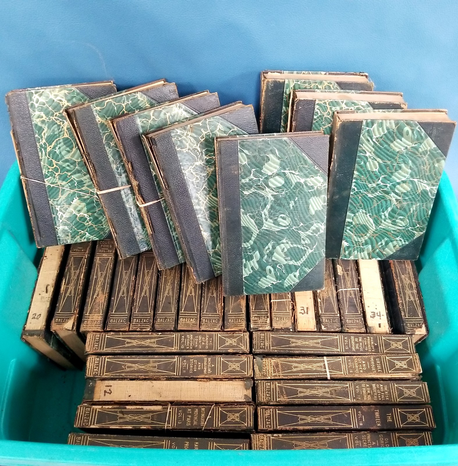 The Works Of Honore De Balzac 34 Vol Set 1915 HC Books Mckinlay Stone Mackenzie
