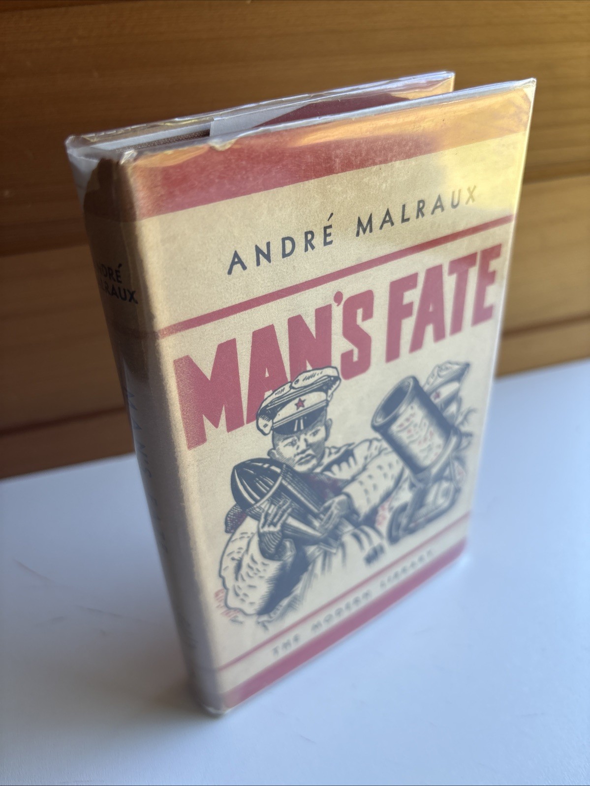 Man’s Fate By Andre Malraux First Modern Library Edition 1936 HC/DJ