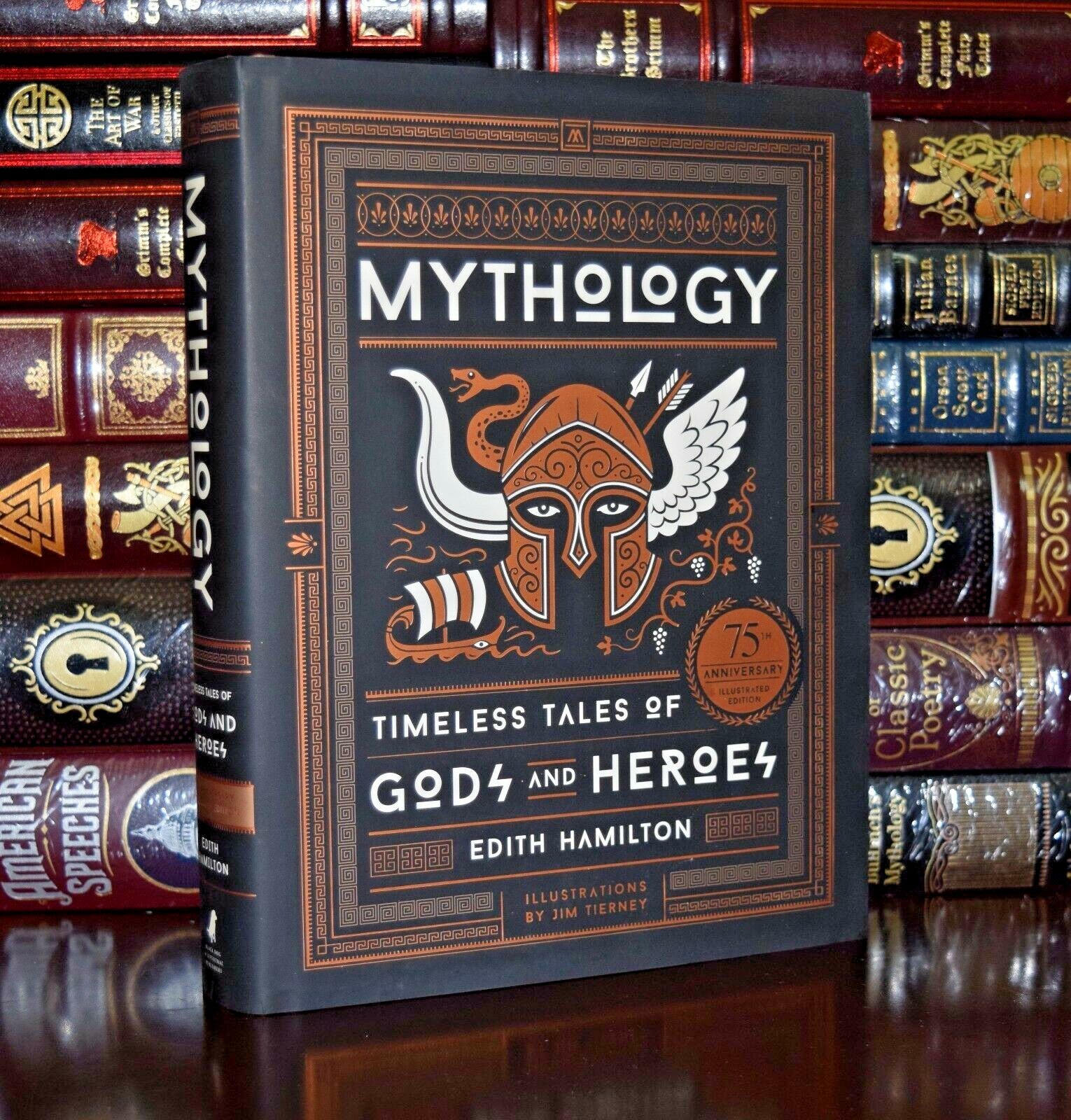 Mythology Greek Roman Norse Tales 75th Anniversary Illustrated Deluxe Hardcover